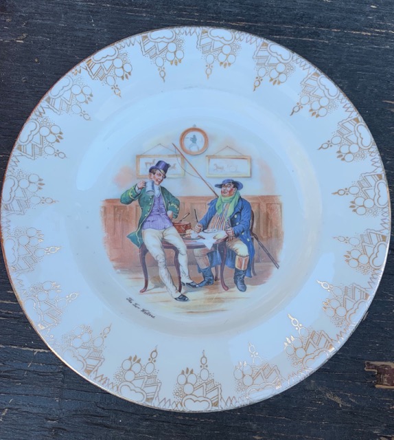 a Two Wellers plate