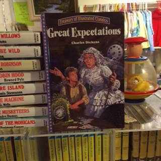 We saw a number of items related to our favourite author, including a volume of Great Expectations